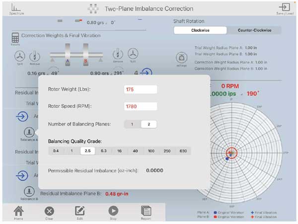 BalancePro for Rotating Machinery